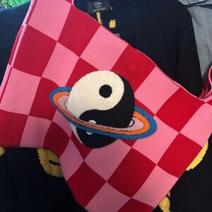 Cosmic Queen Knit Tote